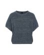Cloud cashmere kortærmet bluse