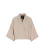 Lazy linen short jacket