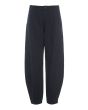 Lazy linen moderate trousers