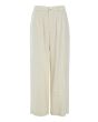Lazy linen elasticated trousers