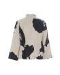 Shadow blossom short jacket