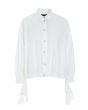 Core cotton shirt with drawstring
