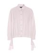Core cotton shirt with drawstring