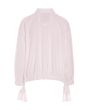 Core cotton shirt with drawstring