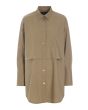 Core cotton oversized shirt
