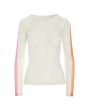 Contrast fukashi mesh t-shirt