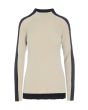 Saku two-tone blouse