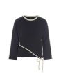 Saku blouse with bow