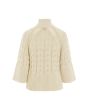 Kareshi cable-knit blouse