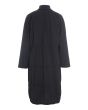 Seersucker dress with elastic details