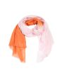 Dip dye scarf