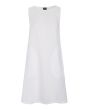Airy linen kort kjole