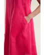 Airy linen kort kjole