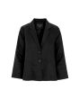 Airy linen a-formet jakke