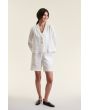 Airy linen a-formet jakke