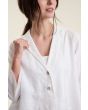 Airy linen a-formet jakke