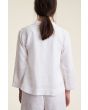 Airy linen a-formet jakke
