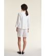 Airy linen a-formet jakke