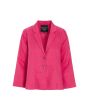 Airy linen a-formet jakke