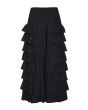 Airy linen flæsebukser