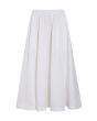 Airy linen nederdel