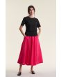 Airy linen nederdel