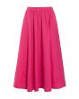 Airy linen nederdel