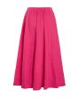 Airy linen nederdel