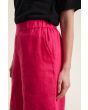 Airy linen shorts