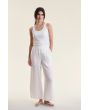 Airy linen elastik bukser