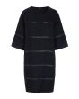 Lazy linen kjole med paneler