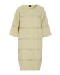 Lazy linen kjole med paneler