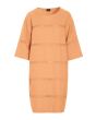 Lazy linen kjole med paneler