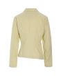 Lazy linen asymmetrisk jakke