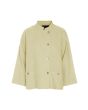 Lazy linen jakke med krave