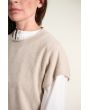 Kumo cashmere ærmeløs bluse
