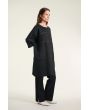Lazy linen kjole med paneler