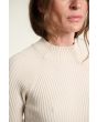 Saku højhalset bluse