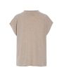 Kumo cashmere ærmeløs bluse