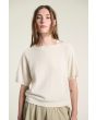 Kumo cashmere kortærmet bluse