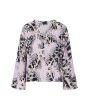 Tsuki bluse med v-hals