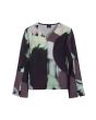 Tsuki bluse med v-hals
