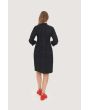 Jacquard stretch dress