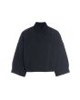 Fukkura poplin bomber jacket