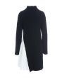 Gamine knit long blouse