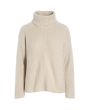 Gamine knit turtleneck pullover