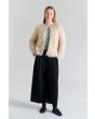 Naibu rib langærmet bluse