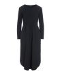 Fukkura poplin kjole med smock
