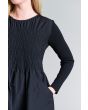 Fukkura poplin kjole med smock