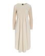 Fukkura poplin kjole med smock